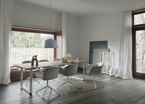 70/70 Table 225x90cm / Solid Smoked Oak